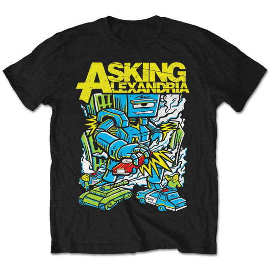 Asking Alexandria Killer Robot [T-Shirt] - Rock Band Apparel
