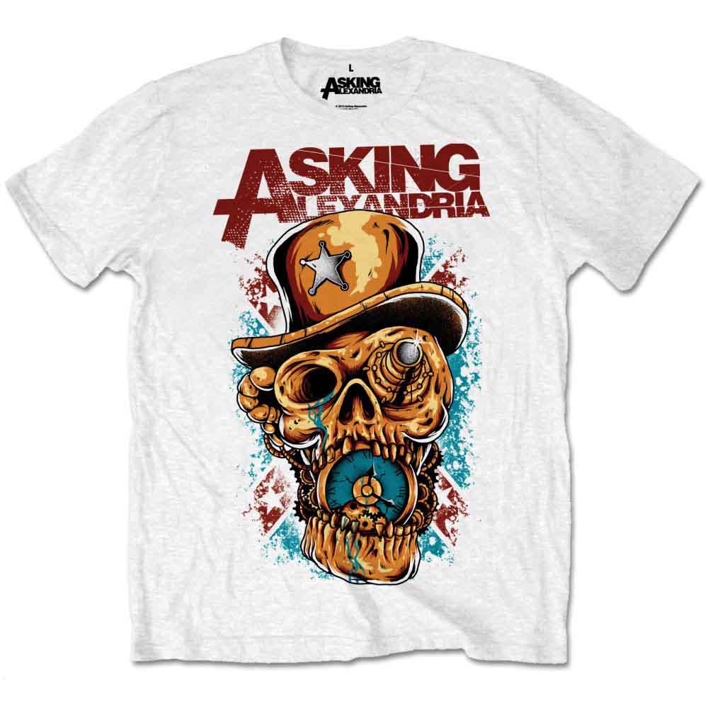 Asking Alexandria Stop The Time [T-Shirt] - Rock Band Apparel