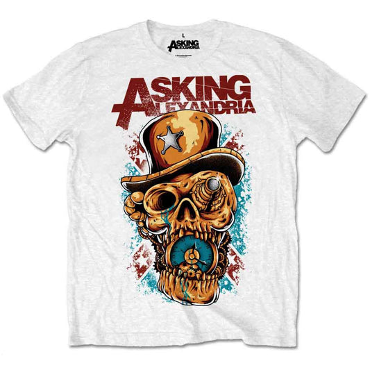 Asking Alexandria Stop The Time [T-Shirt] - Rock Band Apparel