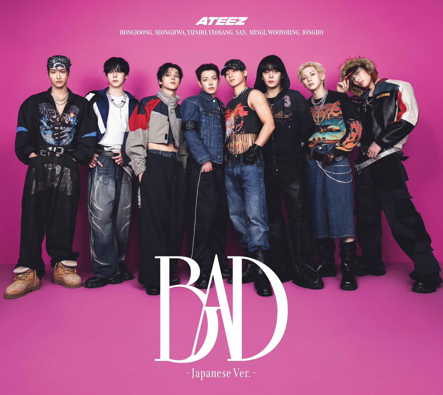 PRE-ORDER Ateez - Bad (Japanese Ver.) [Limited Edition A] [CD+Photobook] [CD]