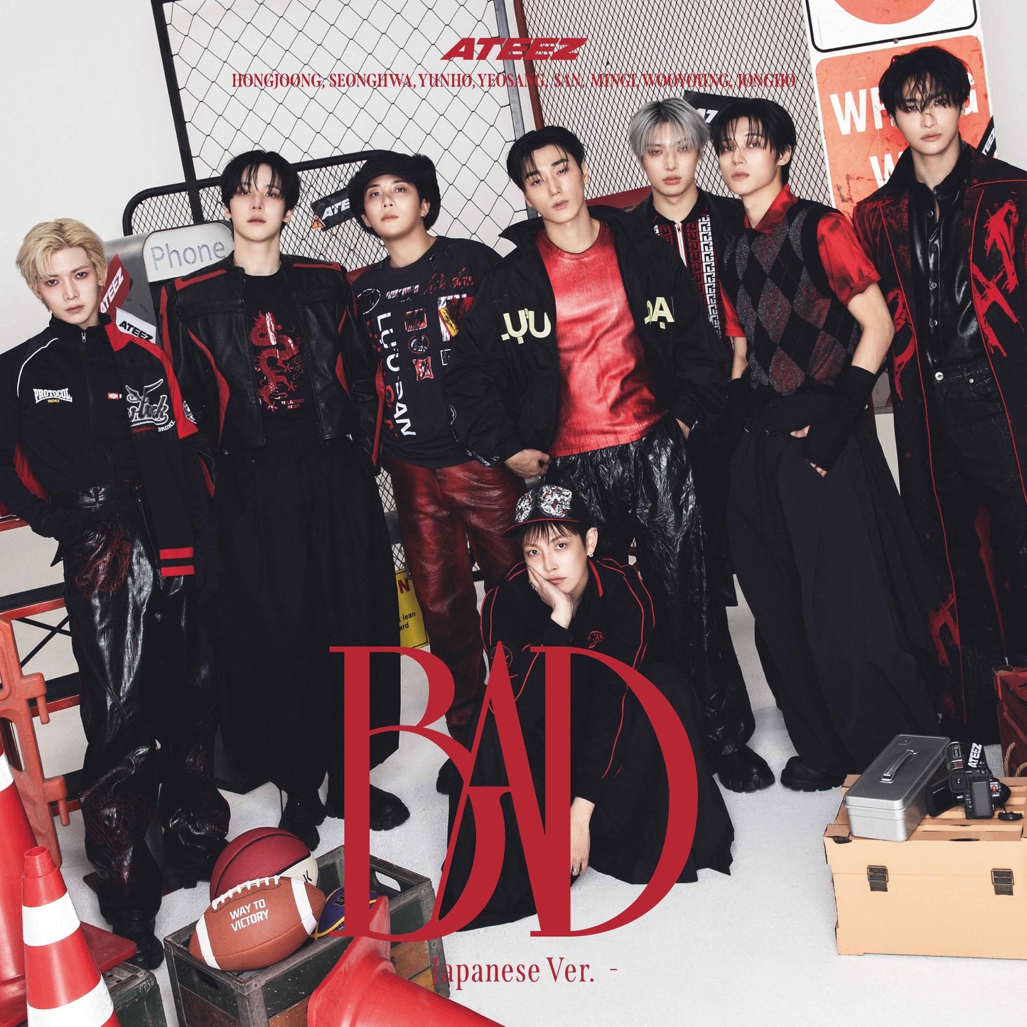 PRE-ORDER Ateez - Bad (Japanese Ver.) [Standard Edition] [CD+Photobook] [CD]