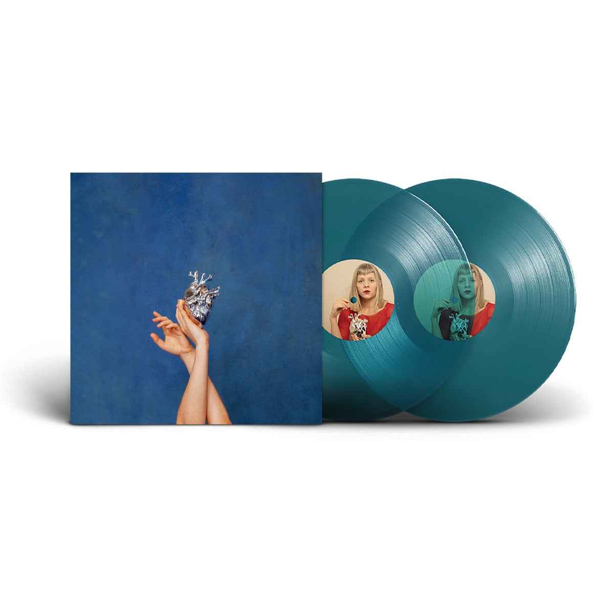 Aurora - What Happened To The Heart? (Indie Exclusive, Translucent Sea Blue Colored Vinyl) [Vinyl]