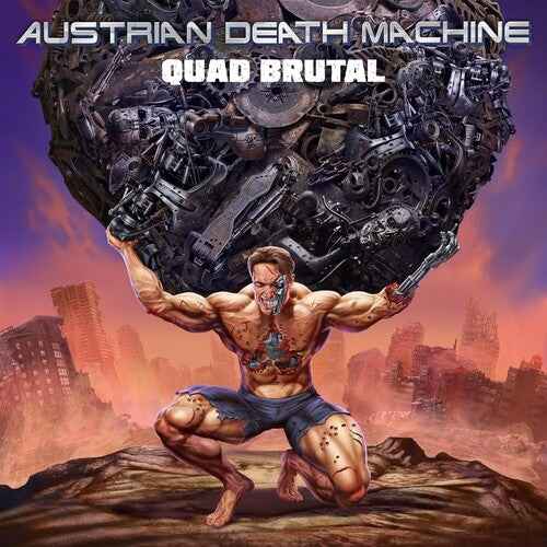 Austrian Death Machine - Quad Brutal (Colored Vinyl, Blue) [Vinyl]
