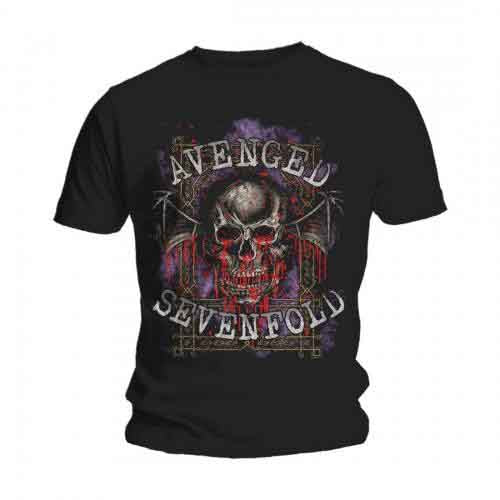 Avenged Sevenfold Bloody Trellis [T-Shirt] - Rock Band Apparel
