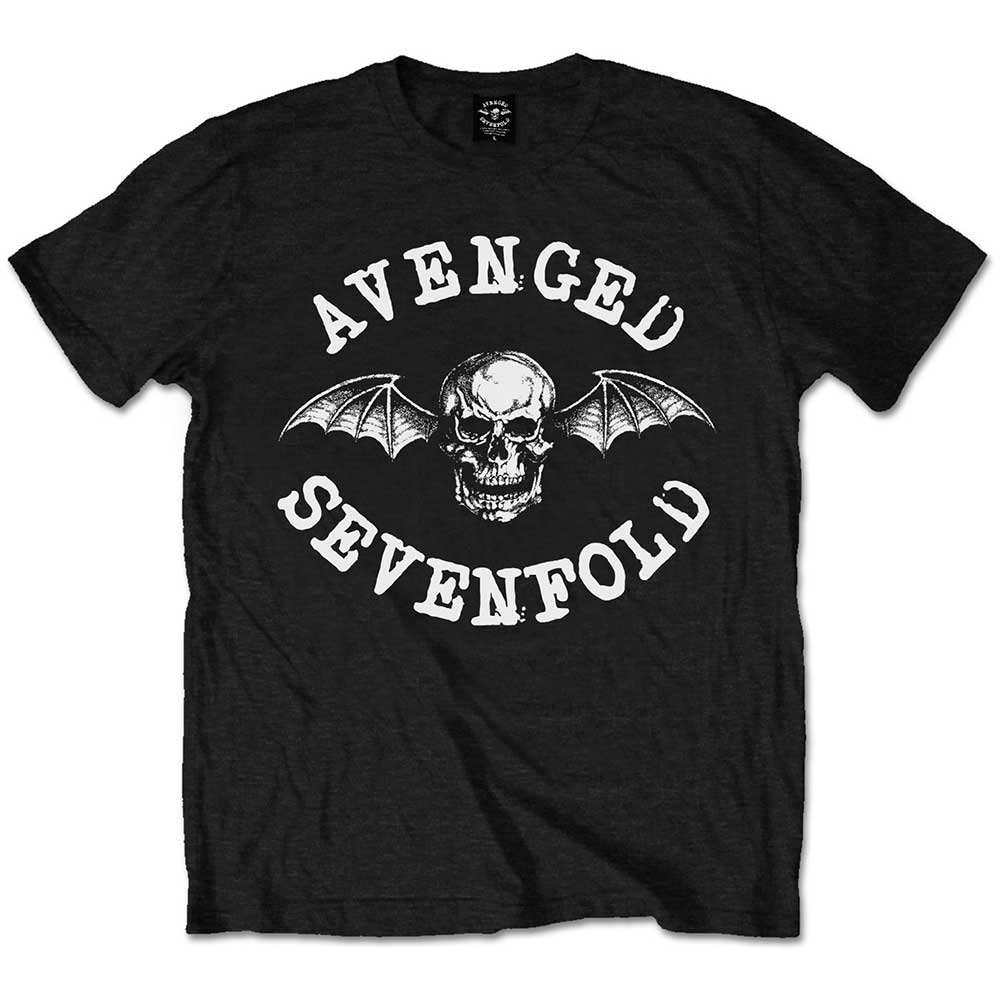 Avenged Sevenfold Classic Death Bat [T-Shirt] black