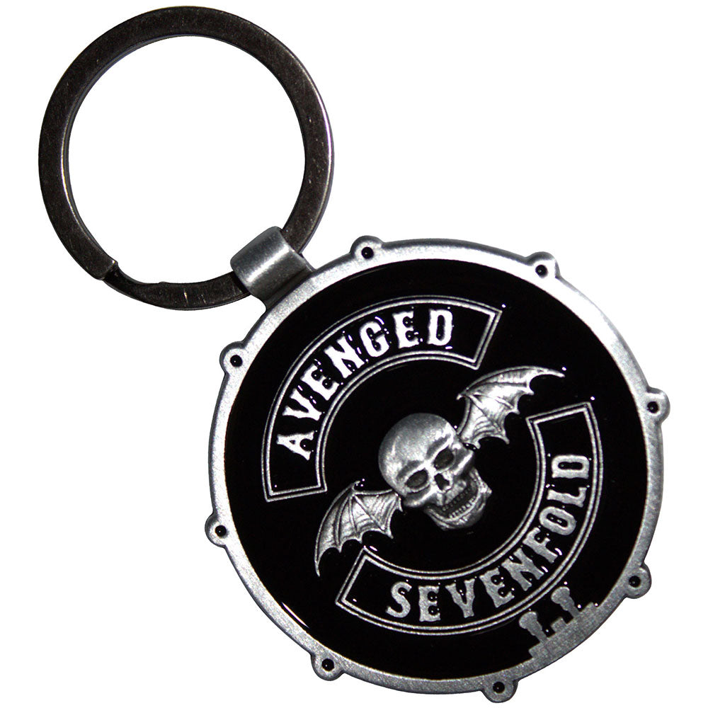 Avenged Sevenfold Deathbat Crest Drum Double-Sided []