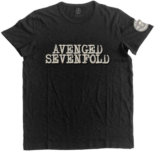 Avenged Sevenfold Logo & Death Bat [T-Shirt] - Rock Band Apparel