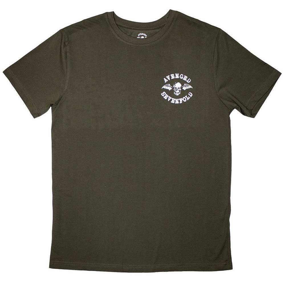 Avenged Sevenfold Mini Classic Deathbat [T-Shirt] Green