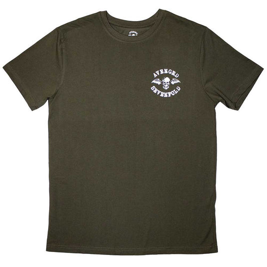 Avenged Sevenfold Mini Classic Deathbat [T-Shirt] Green