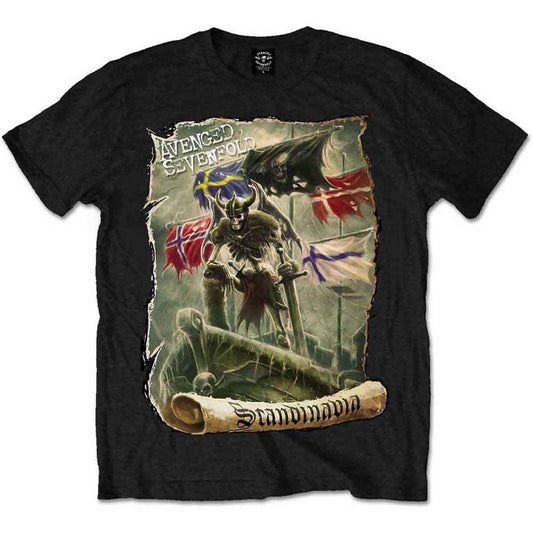 Avenged Sevenfold Scandinavia [T-Shirt] - Rock Band Apparel