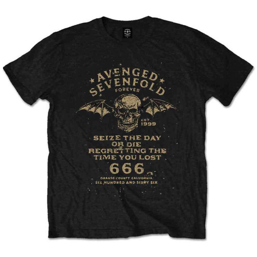 Avenged Sevenfold Seize the Day [T-Shirt] Black