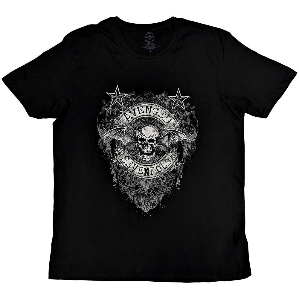 Avenged Sevenfold Stars Flourish [T-Shirt] - Rock Band Apparel