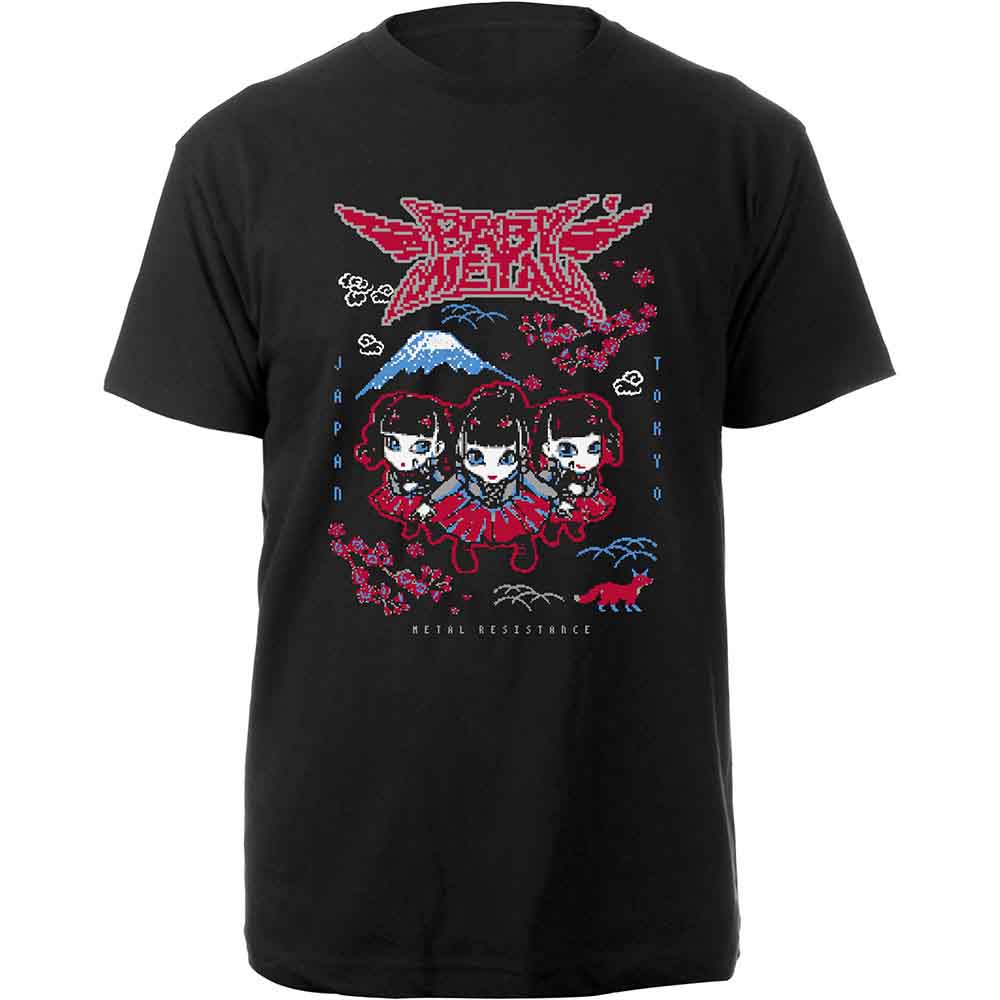 Babymetal Pixel Tokyo [T-Shirt] - Rock Band Apparel
