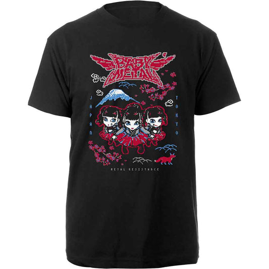 Babymetal Pixel Tokyo [T-Shirt] - Rock Band Apparel