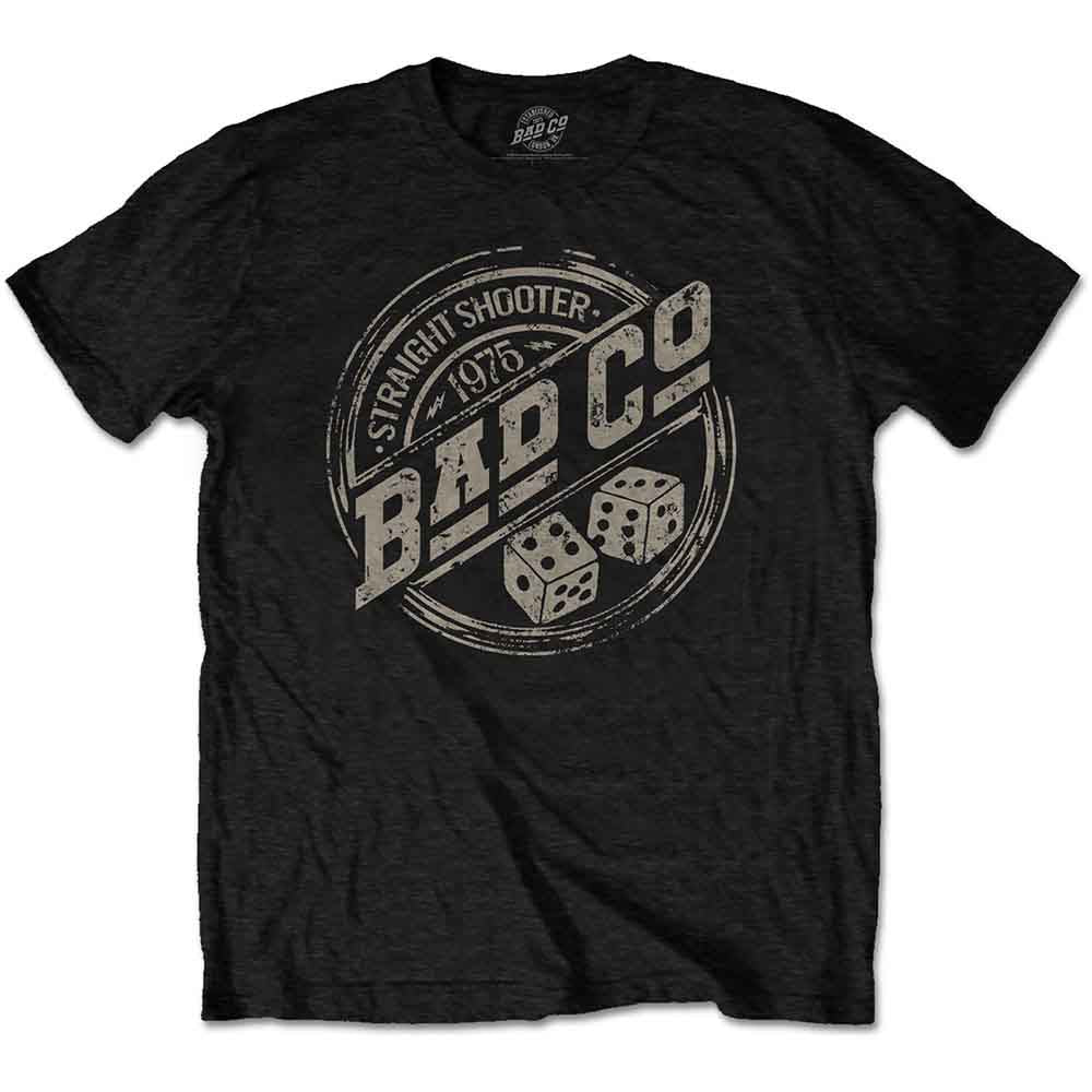 Bad Company Straight Shooter Roundel [T-Shirt] Black