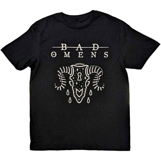 Bad Omens Ram Skull [T-Shirt] - Rock Band Apparel