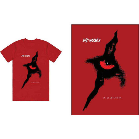 Bad Wolves Dear Monsters Eye [T-Shirt] - Rock Band Apparel