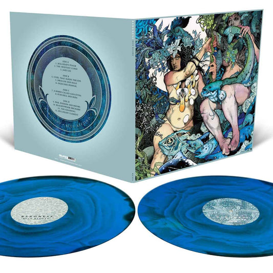 Baroness - Blue Record (Cyan Blue, Milky Clear and Black Ripple Effect Colored Vinyl) (2 Lp's) [Vinyl]