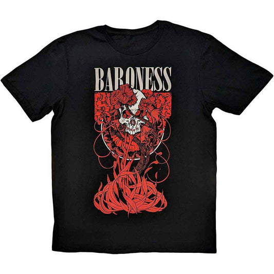 Baroness Fleur Skull [T-Shirt] - Rock Band Apparel