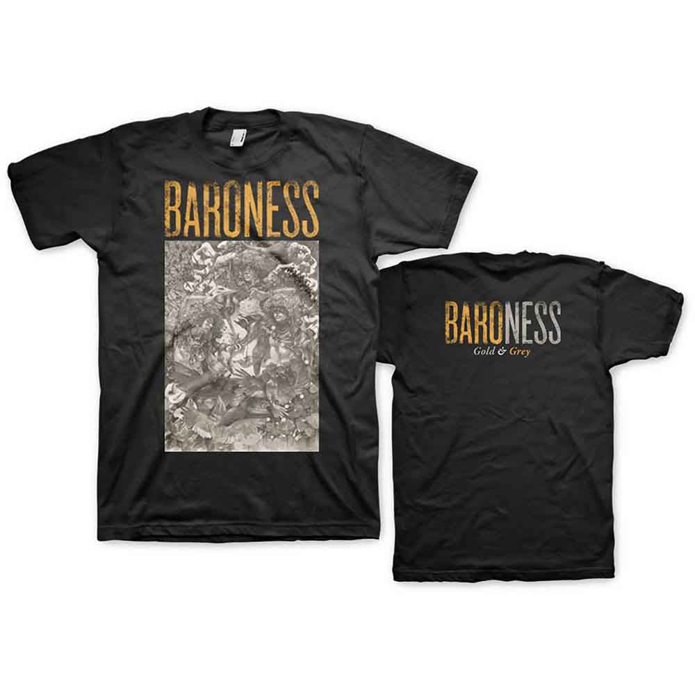 Baroness Gold & Grey [T-Shirt] - Rock Band Apparel