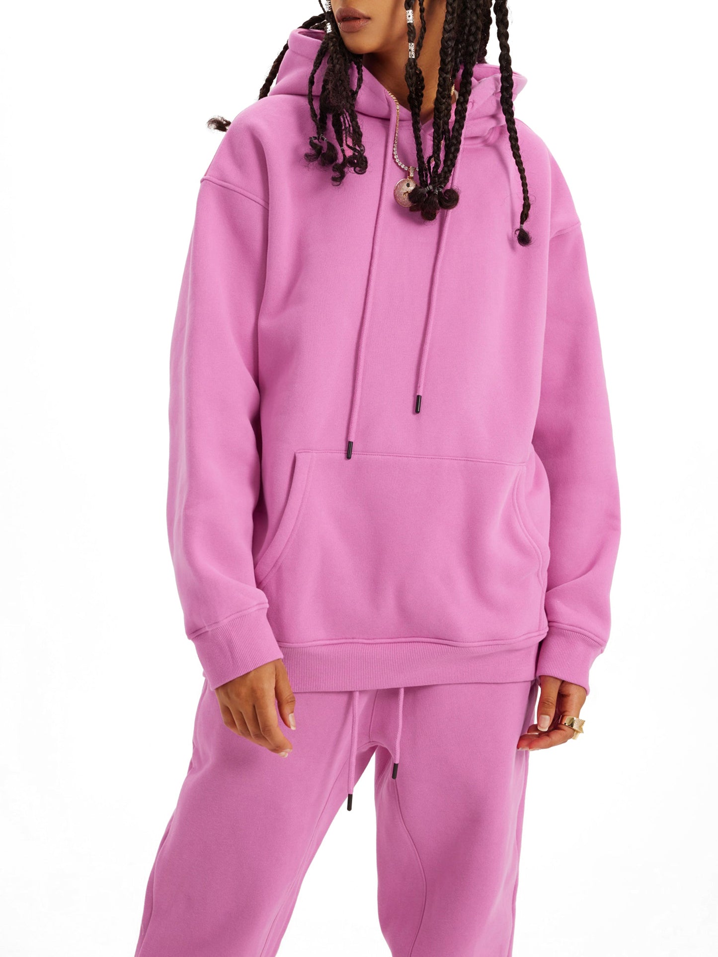 Basic B Plush Hoodie