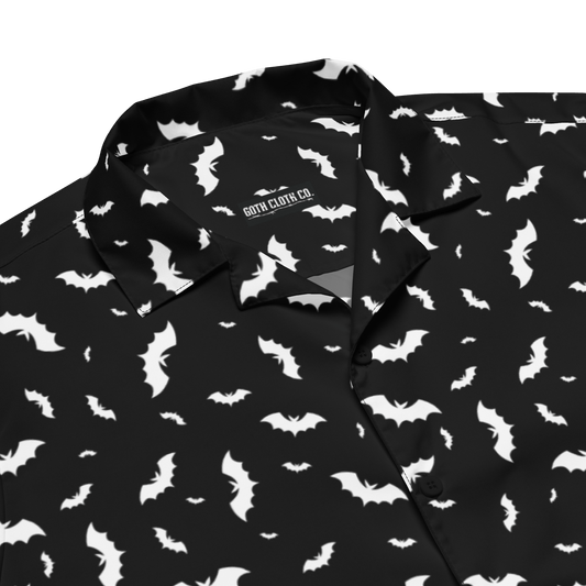 Batty Blackout Button-Up Shirt