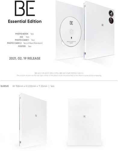 Be (Essential Edition)(Poster, Photo Book, Photos) [CD]