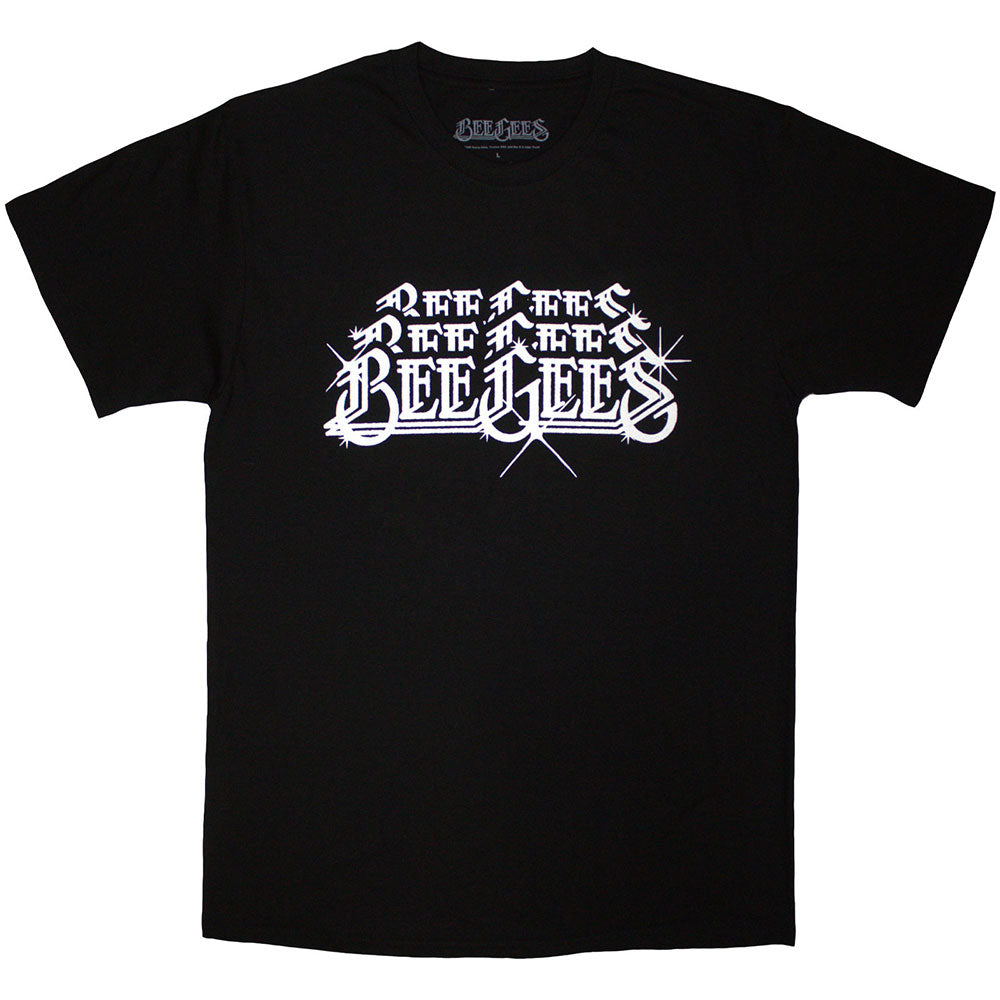 Bee Gees Stacked Logo [] Black