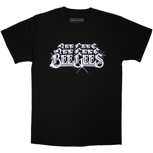 Bee Gees Stacked Logo [] Black