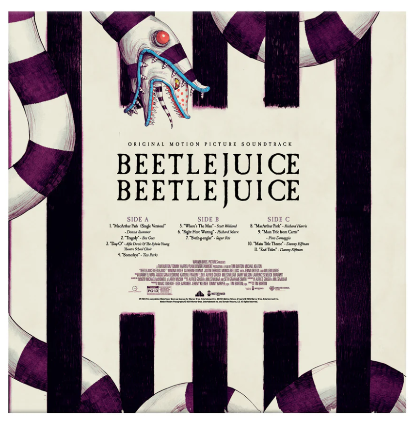 Danny Elfman - Beetlejuice Beetlejuice OST (2LP Beetlejuice Splatter) [Vinyl]