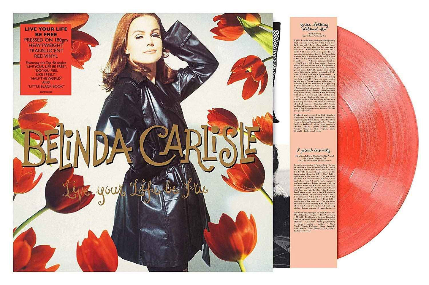Live Your Life Be Free (Limited Edition, 180 Gram Translucent Red Colored Vinyl) [Import] [Vinyl]