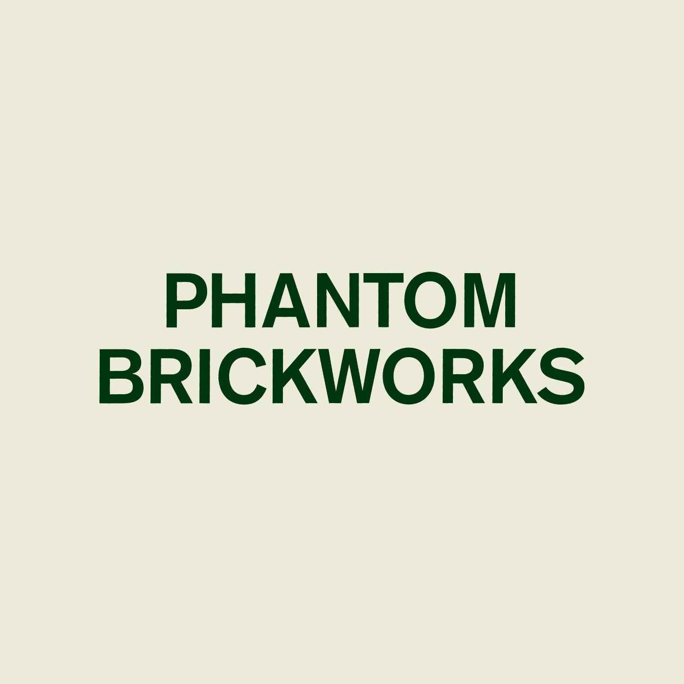 Phantom Brickworks [CD]