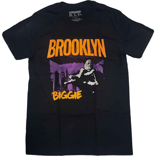 Biggie Smalls Brooklyn Orange [T-Shirt] - Rock Band Apparel
