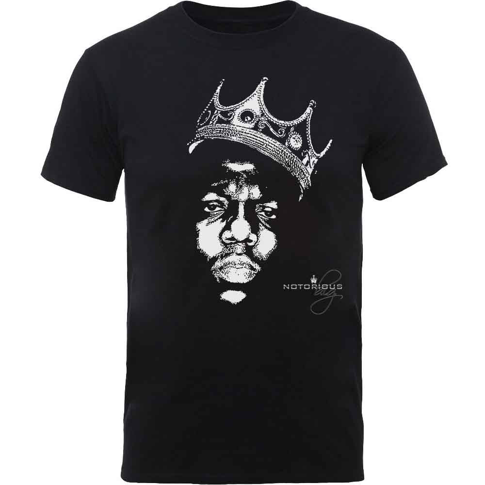 Biggie Smalls Crown Face [T-Shirt] - Rock Band Apparel