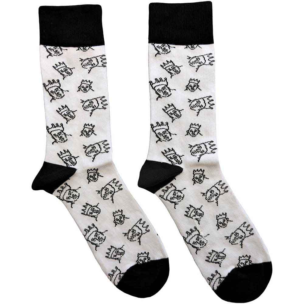 Biggie Smalls Hand-Drawn [Socks] - Rock Band Apparel