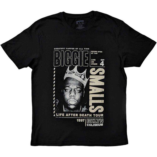 Biggie Smalls Life After Death Tour [T-Shirt] - Rock Band Apparel