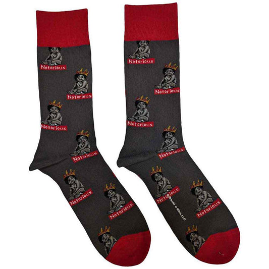 Biggie Smalls Notorious Baby [Socks] - Rock Band Apparel