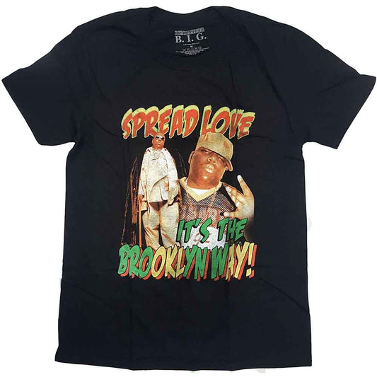 Biggie Smalls Spread The Love [T-Shirt] - Rock Band Apparel