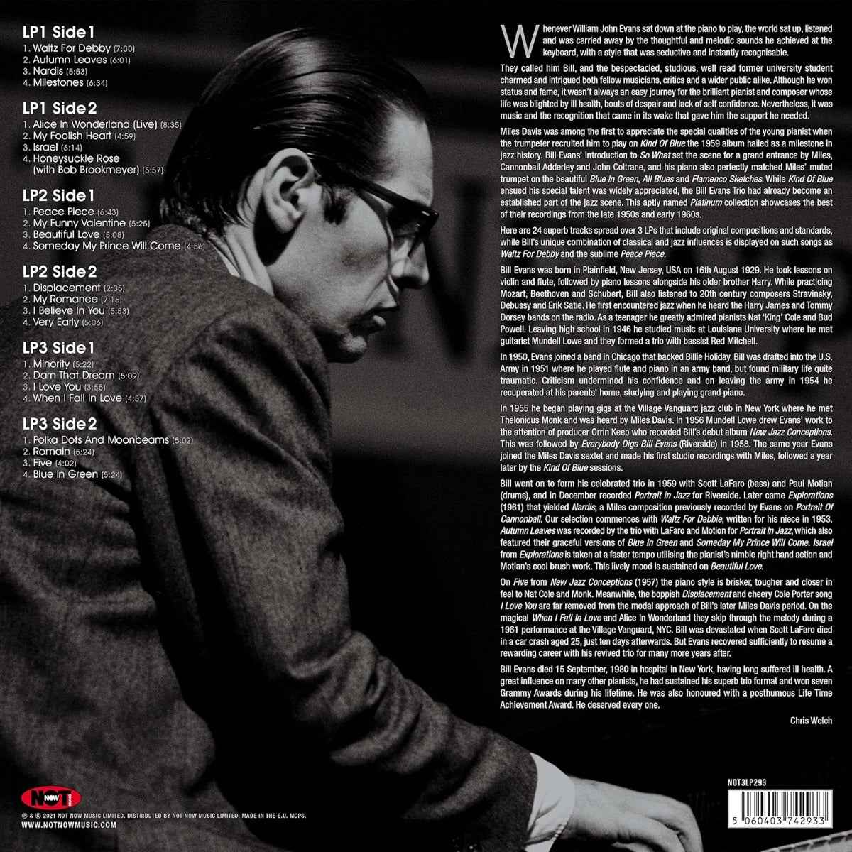 Bill Evans - Platinum Jazz (Silver Vinyl) [Import] (3 Lp's) [Vinyl]