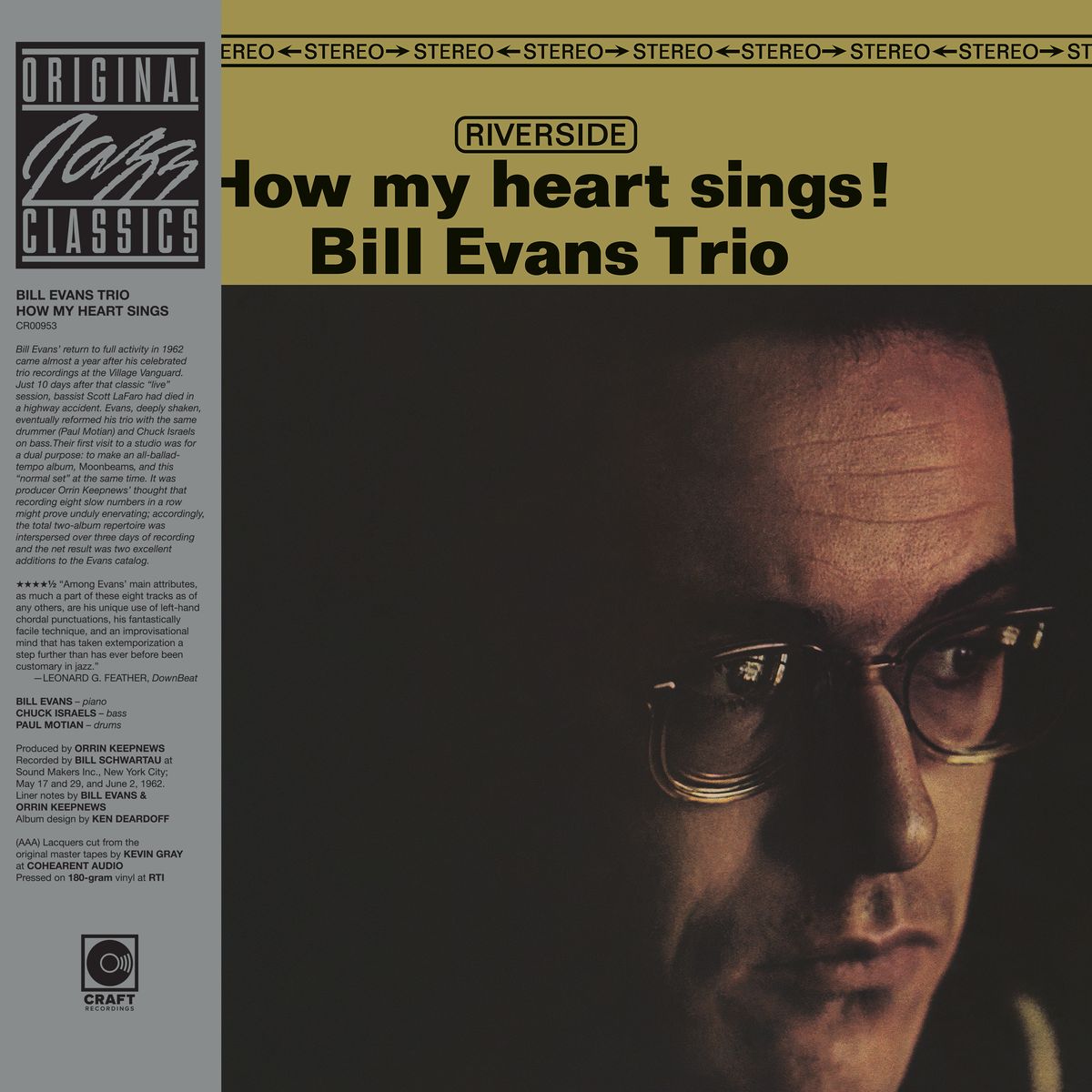 PRE-ORDER: How My Heart Sings (Original Jazz Classics Series) (180G) [LP] [Vinyl]