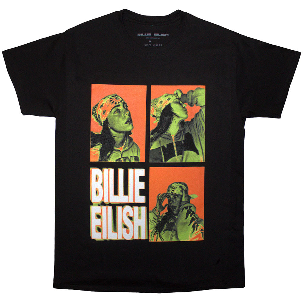 Billie Eilish 3 Photo Logo [] Black