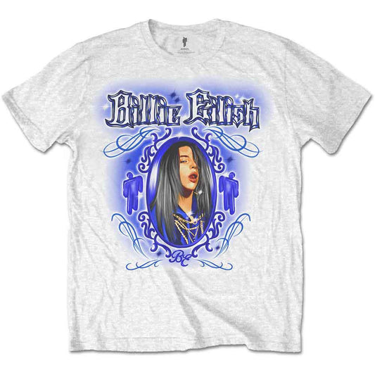 Billie Eilish Airbrush [T-Shirt] - Rock Band Apparel