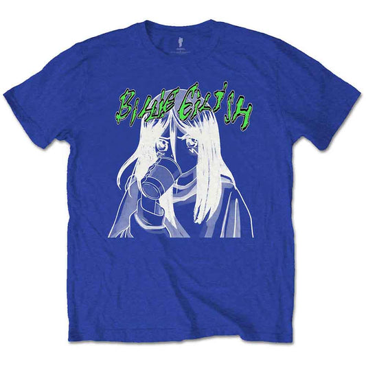 Billie Eilish Anime Drink [T-Shirt] - Rock Band Apparel