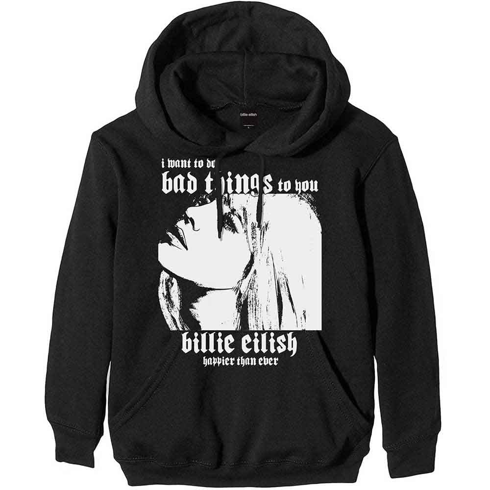 Billie Eilish Bad Things [Sweatshirt] - Rock Band Apparel