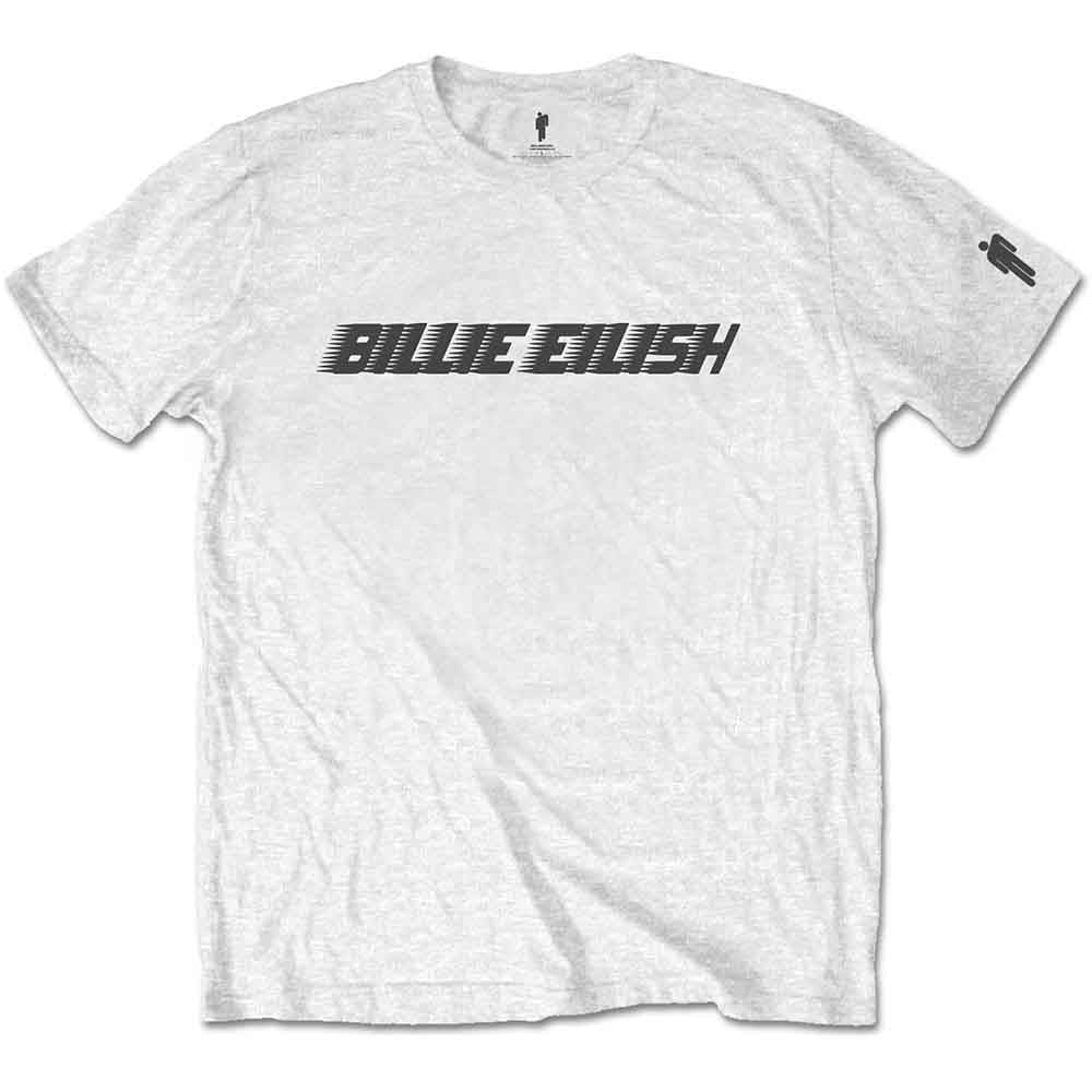 Billie Eilish Black Racer Logo [T-Shirt] - Rock Band Apparel