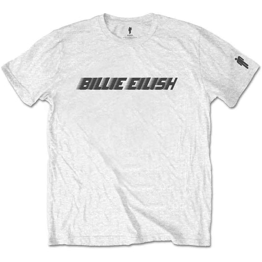 Billie Eilish Black Racer Logo [T-Shirt] - Rock Band Apparel