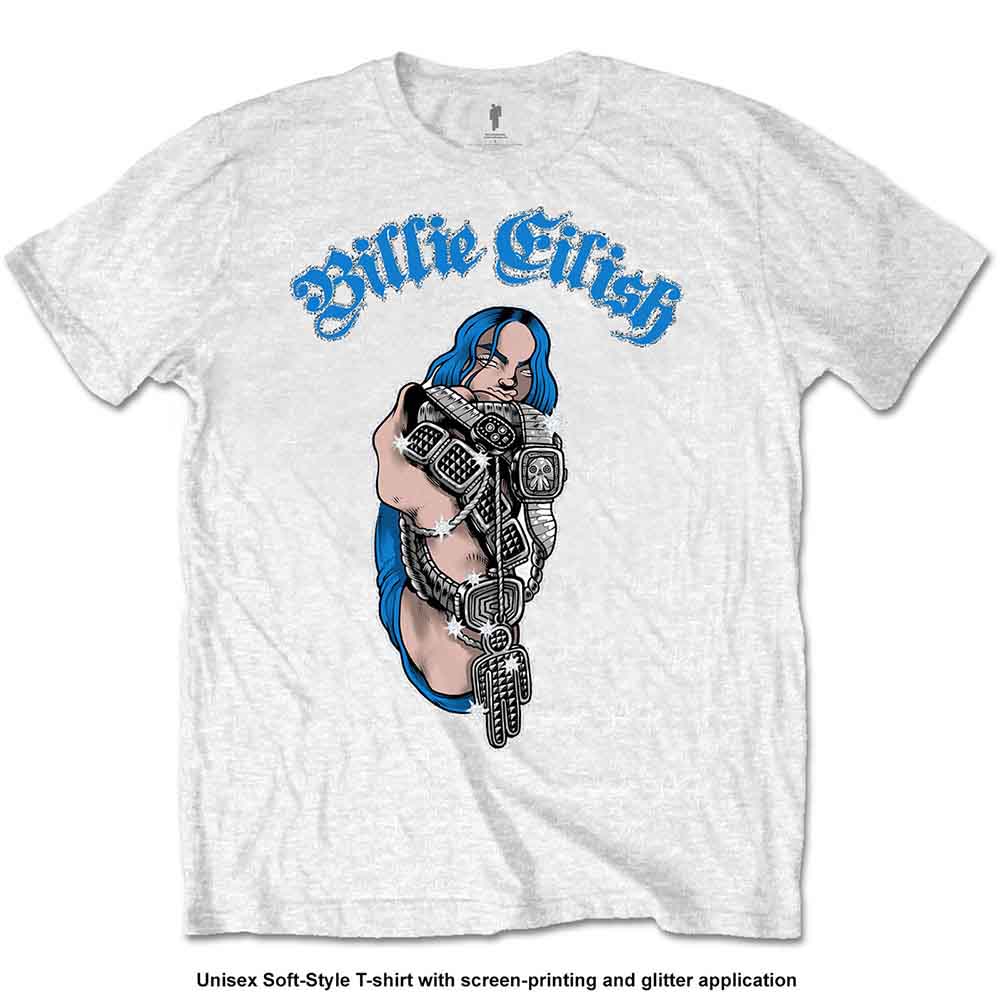 Billie Eilish Bling [T-Shirt] - Rock Band Apparel