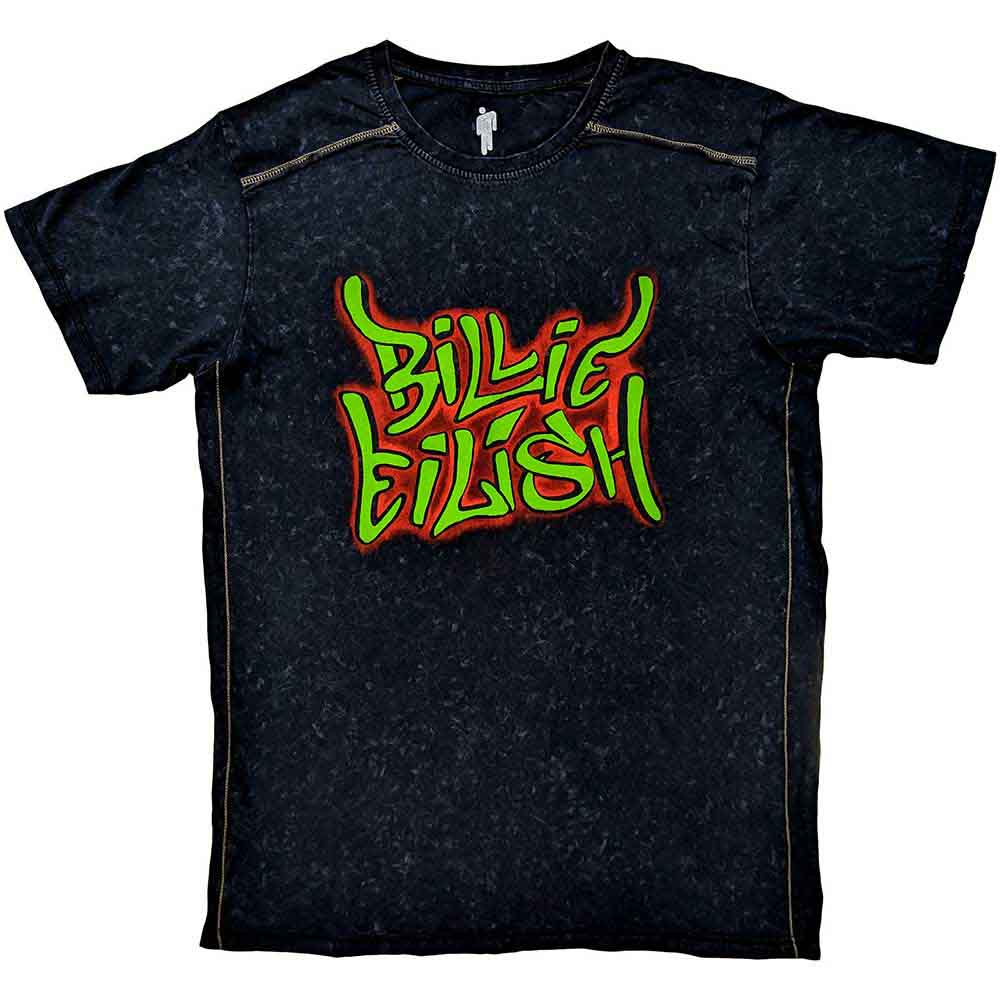 Billie Eilish Graffiti [T-Shirt] - Rock Band Apparel