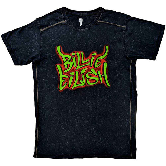 Billie Eilish Graffiti [T-Shirt] - Rock Band Apparel
