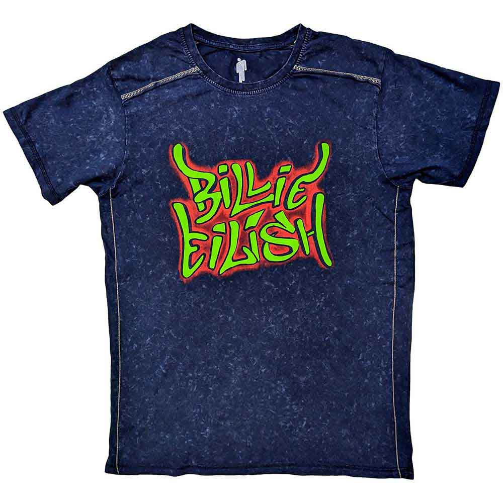 Billie Eilish Graffiti [T-Shirt] - Rock Band Apparel